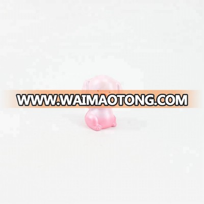 PU Slow Rebound Toy Squishy Simulation Pink Puppy Wholesale Squishy