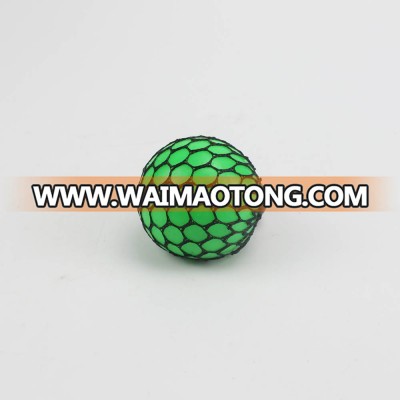 Pearl Color Stress Relieve Pressure Mesh Ball Relieve Pressure Squishy Black Bag Mesh Ball Toy