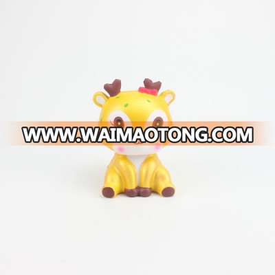 New Design Sale Squishy Kawaii Yellow Deer Slow Rising Toy squishy Toy