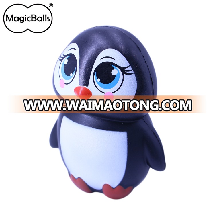 PU material slow rising squishy 100*60*130mm penguin shape squishy kawaii toy